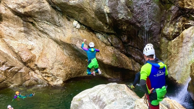 Canyoning for Beginners: Experience the Excitement in the Chalamy Stream in Champdepraz!