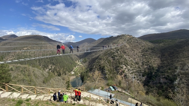 Week end alla scoperta del ponte tibetano di Sellano e la magia della Valnerina